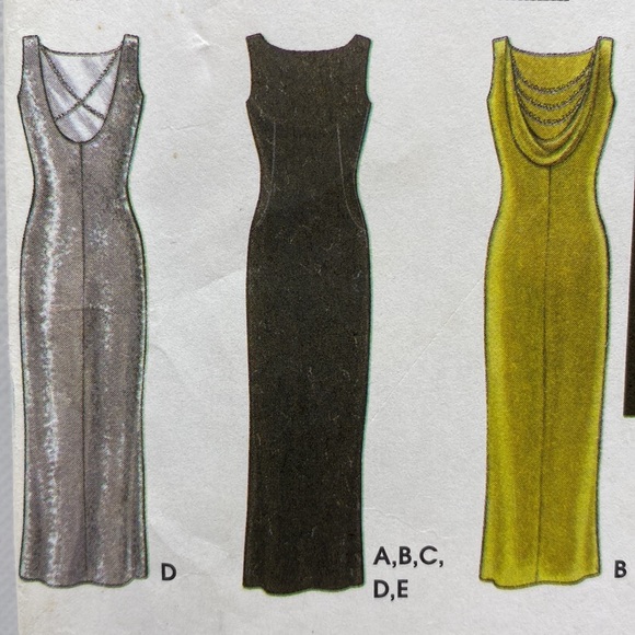 Simplicity 9218 Woman’s Formal Sleeveless Fitted Dress Sizes 6-16 Pattern Uncut - Picture 2 of 14